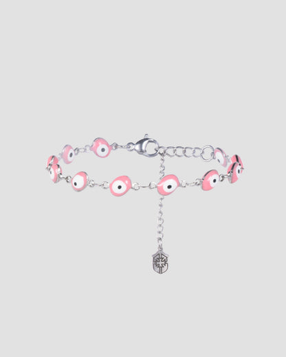 Pink Eye Bracelet