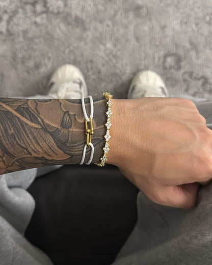 Crystal Cut Bracelet