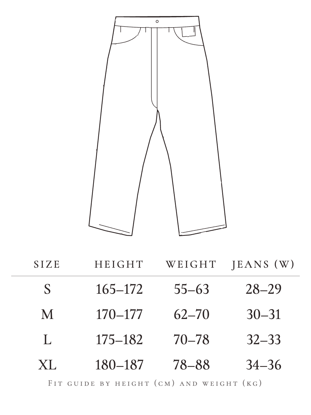 Raw Selvedge Bootcut Jeans - Black